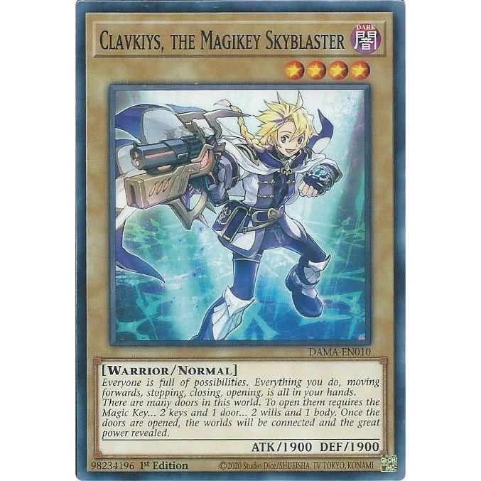 Image for Clavkiys, the Magikey Skyblaster (DAMA-EN010) (DAMA) - YuGiOh