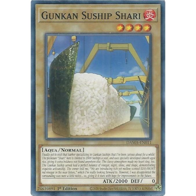 Image for Gunkan Suship Shari (DAMA-EN011) (DAMA) - YuGiOh