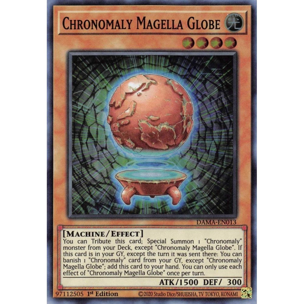 Image for Chronomaly Magella Globe (DAMA-EN013) (DAMA) - YuGiOh