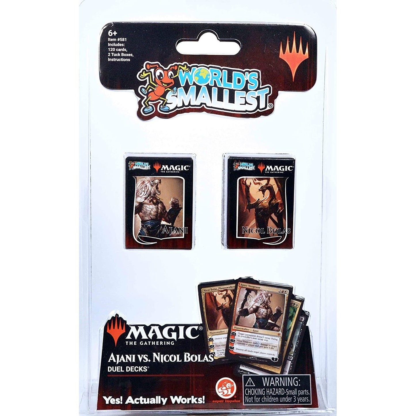 Image for Duel Decks: Ajani vs. Nicol Bolas - World's Smallest - Magic: The Gathering