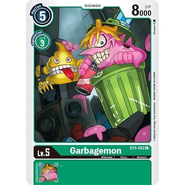 Image for Garbagemon (BT5-052 C) (BT05) - Digimon Card Game