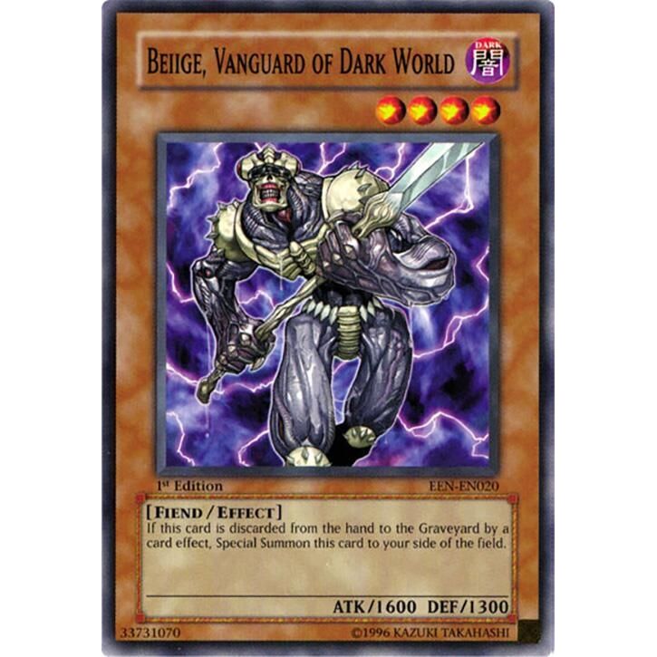 Image for Beiige, Vanguard of Dark World (EEN-EN020) (EEN) - YuGiOh