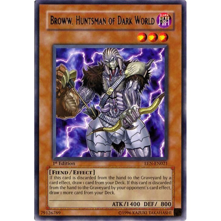 Image for Broww, Huntsman of Dark World (EEN-EN021) (EEN) - YuGiOh
