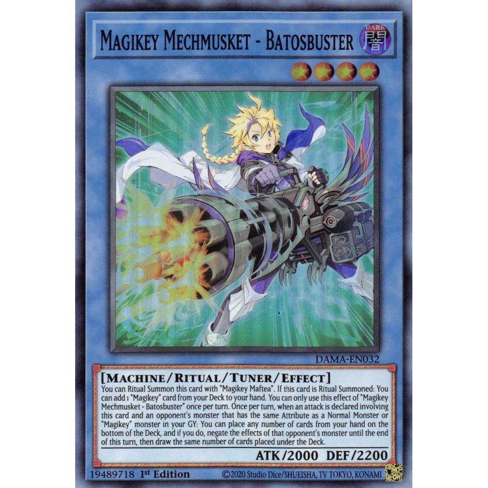Image for Magikey Mechmusket - Batosbuster (DAMA-EN032) (DAMA) - YuGiOh