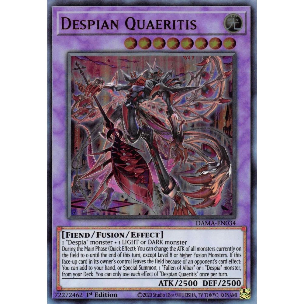 Image for Despian Quaeritis (DAMA-EN034) (DAMA) - YuGiOh