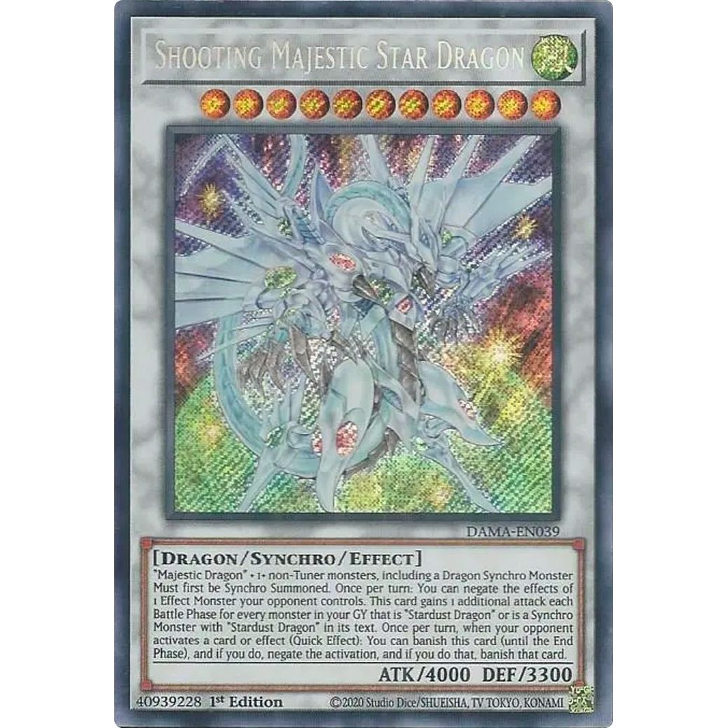 Image for Shooting Majestic Star Dragon (DAMA-EN039) (DAMA) - YuGiOh