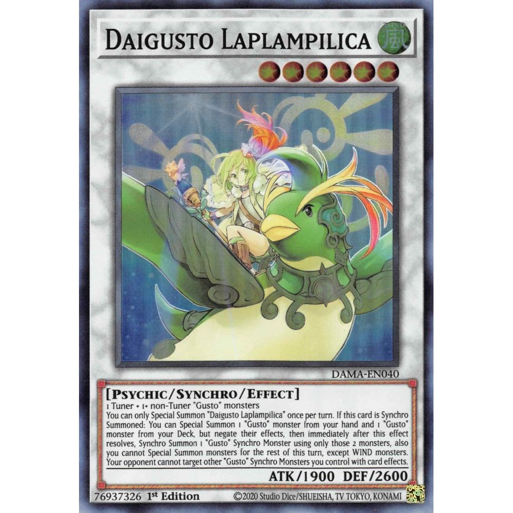 Image for Daigusto Laplampilica (DAMA-EN040) (DAMA) - YuGiOh