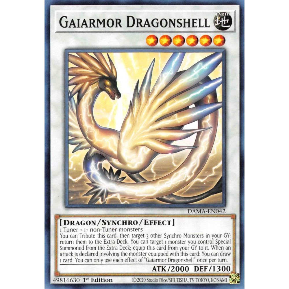 Image for Gaiarmor Dragonshell (DAMA-EN042) (DAMA) - YuGiOh