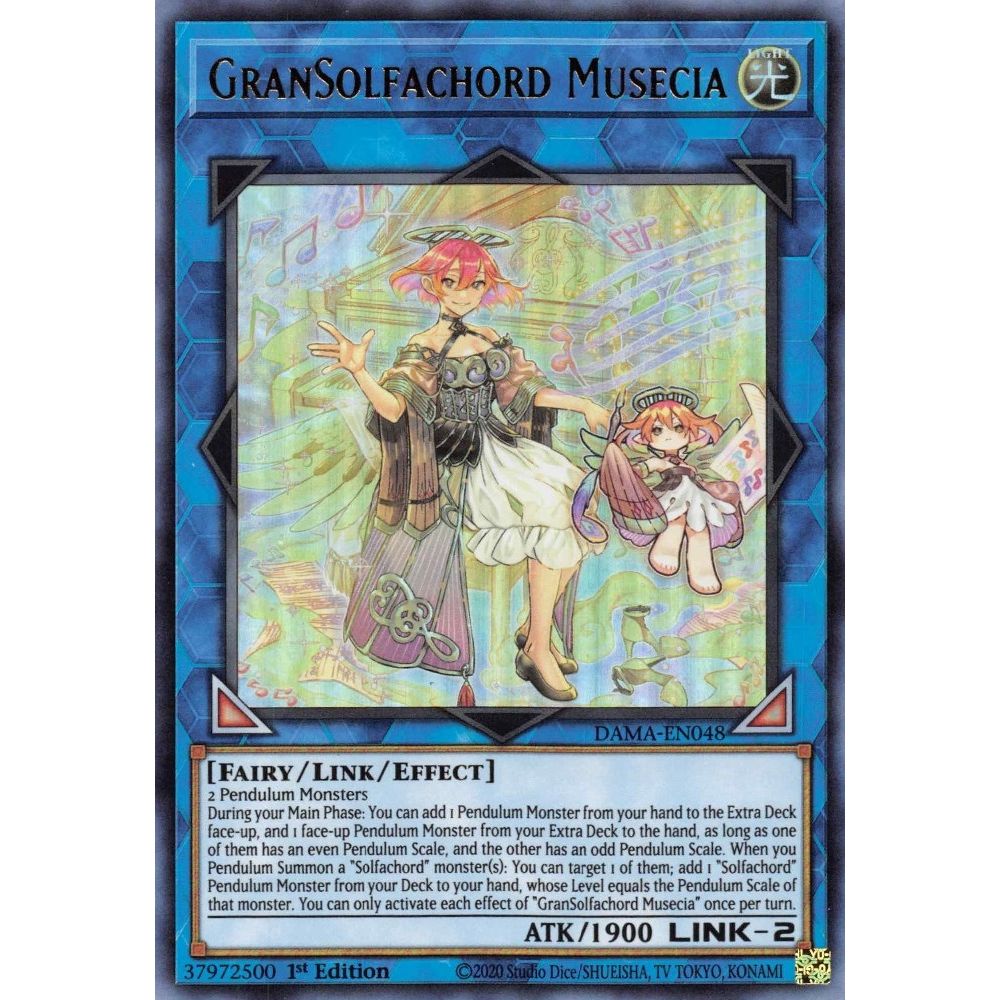 Image for GranSolfachord Musecia (DAMA-EN048) (DAMA) - YuGiOh