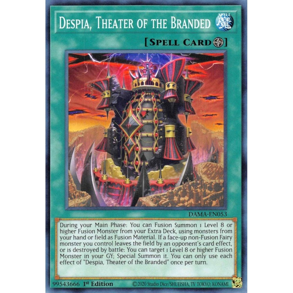 Image for Despia, Theater of the Branded (DAMA-EN053) (DAMA) - YuGiOh