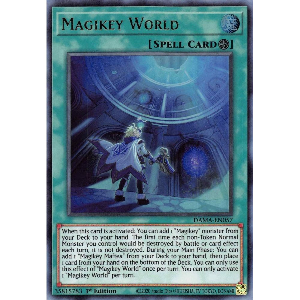 Image for Magikey World (DAMA-EN057) (DAMA) - YuGiOh