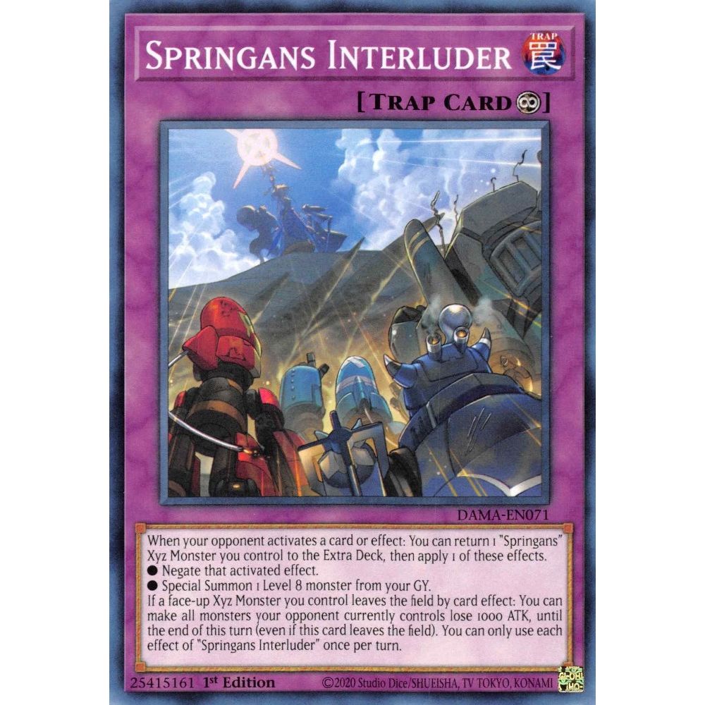 Image for Springans Interluder (DAMA-EN071) (DAMA) - YuGiOh