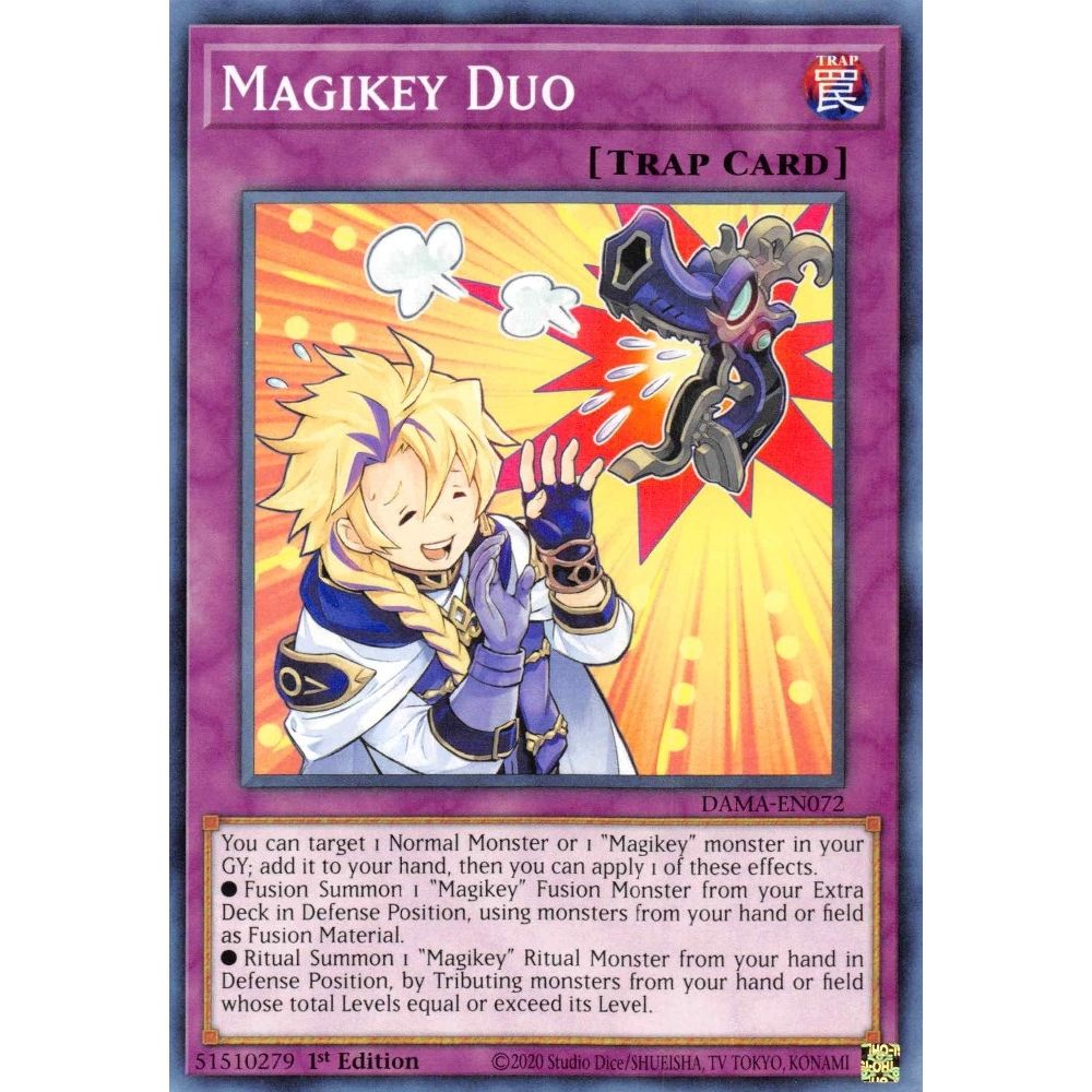 Image for Magikey Duo (DAMA-EN072) (DAMA) - YuGiOh
