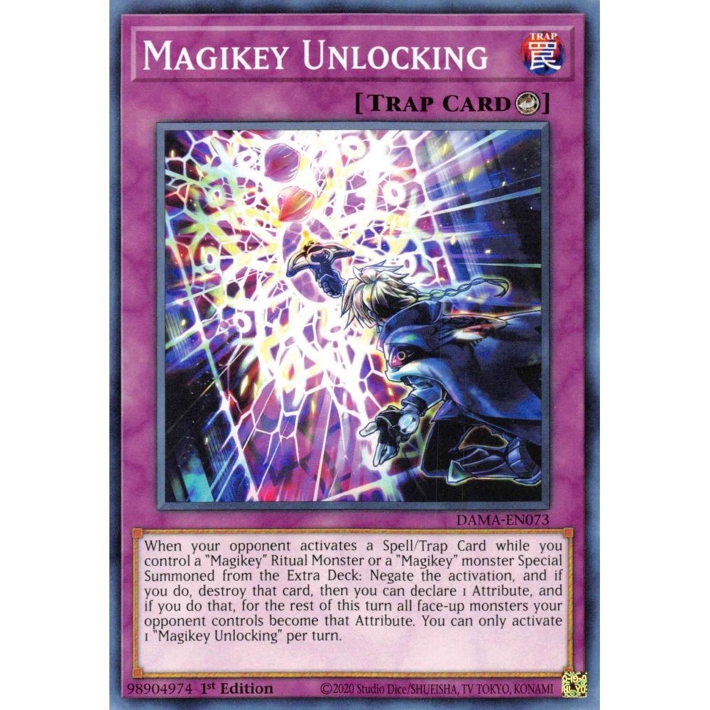 Image for Magikey Unlocking (DAMA-EN073) (DAMA) - YuGiOh