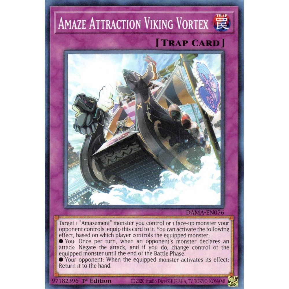 Image for Amaze Attraction Viking Vortex (DAMA-EN076) (DAMA) - YuGiOh