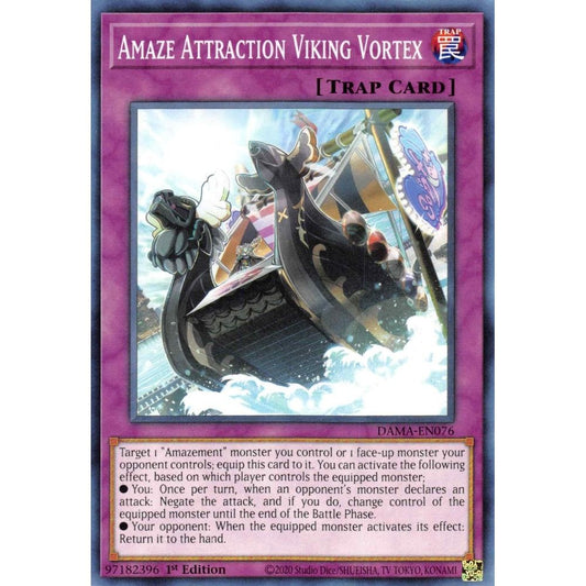 Image for Amaze Attraction Viking Vortex (DAMA-EN076) (DAMA) - YuGiOh
