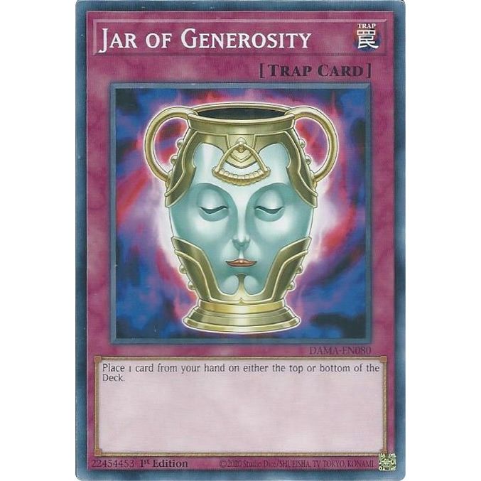 Image for Jar of Generosity (DAMA-EN080) (DAMA) - YuGiOh