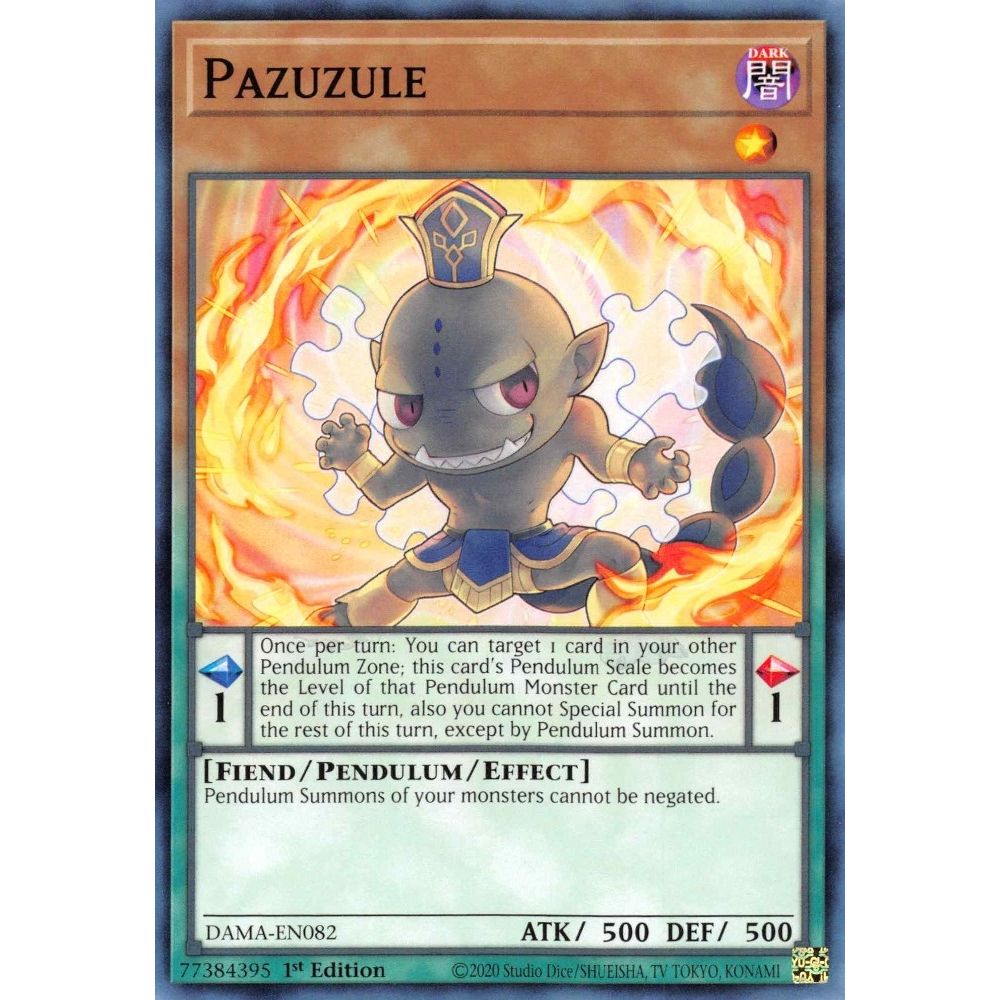 Image for Pazuzule (DAMA-EN082) (DAMA) - YuGiOh