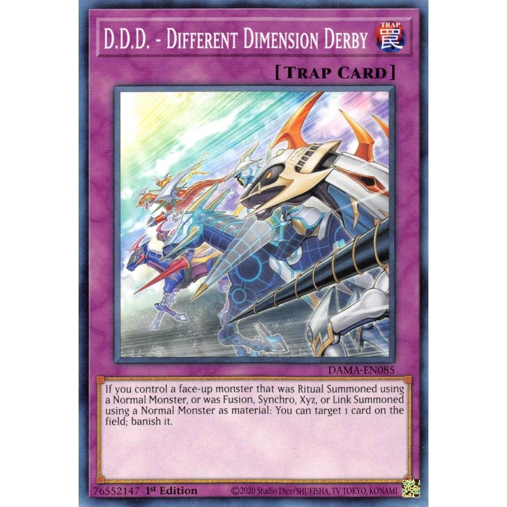 Image for D.D.D. - Different Dimension Derby (DAMA-EN085) (DAMA) - YuGiOh