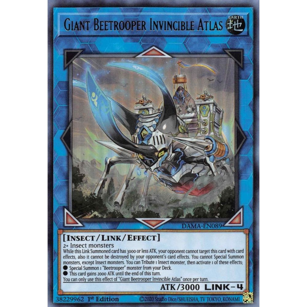 Image for Giant Beetrooper Invincible Atlas (DAMA-EN089) (DAMA) - YuGiOh