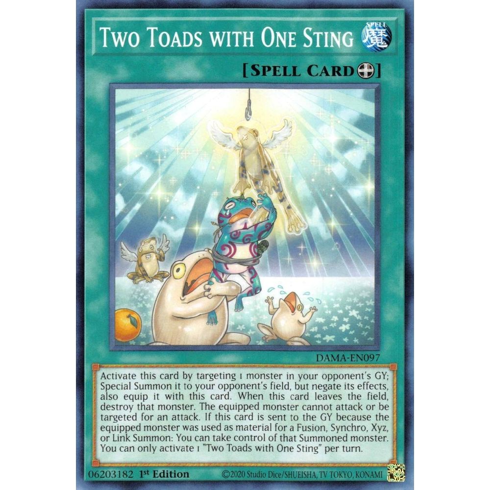Image for Two Toads with One Sting (DAMA-EN097) (DAMA) - YuGiOh