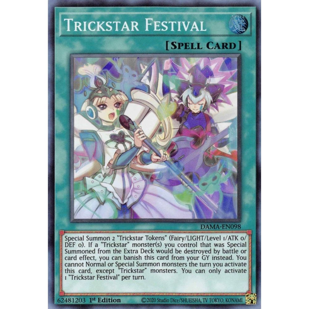 Image for Trickstar Festival (DAMA-EN098) (DAMA) - YuGiOh