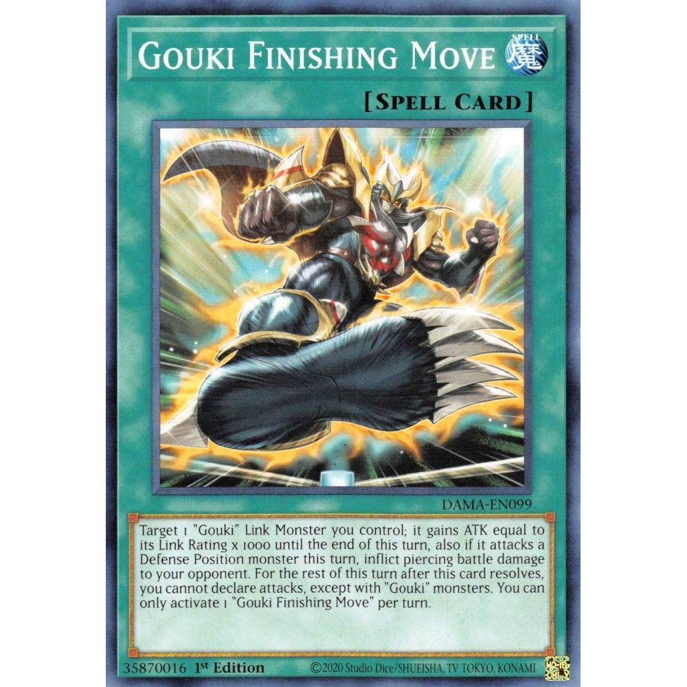 Image for Gouki Finishing Move (DAMA-EN099) (DAMA) - YuGiOh