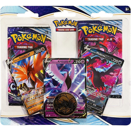 Image for Chilling Reign 2 Pack Blister [Galarian Zapdos V, Articuno V, Moltres V] - Pokemon