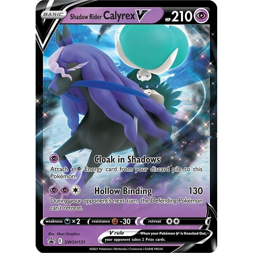 Image for Shadow Rider Calyrex V - SWSH131 (SWSH131) (SWSD) - Pokemon
