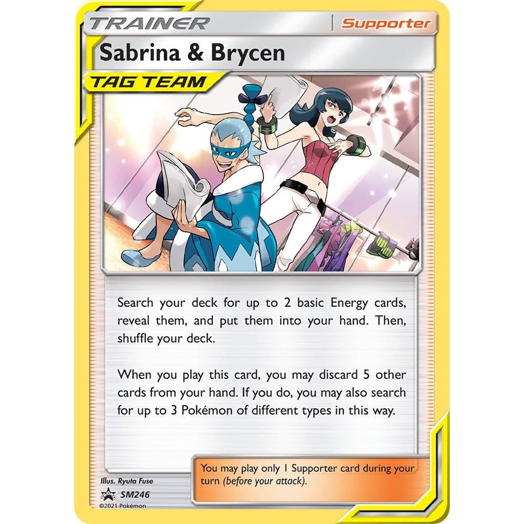 Image for Sabrina & Brycen - SM246 (SM246) (SMP) - Pokemon