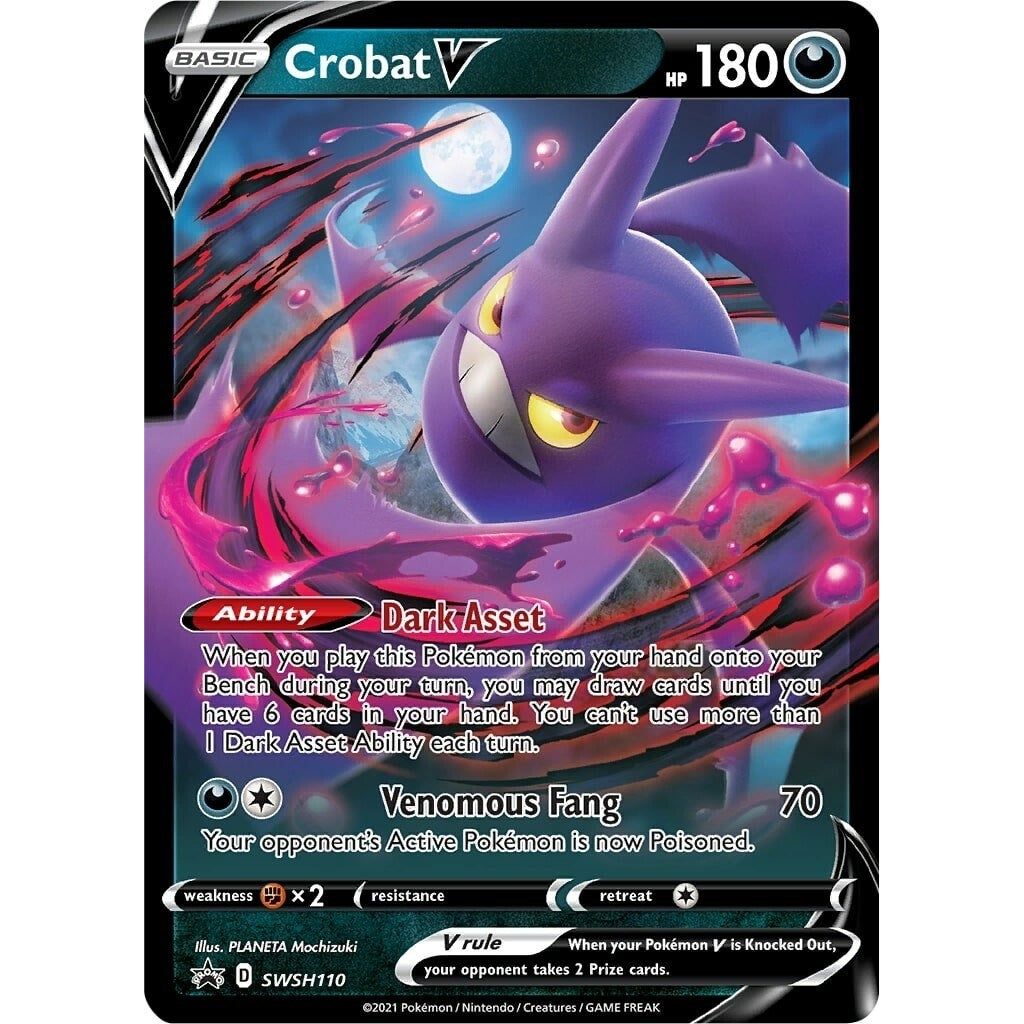 Image for Crobat V - SWSH110 (SWSH110) (SWSD) - Pokemon