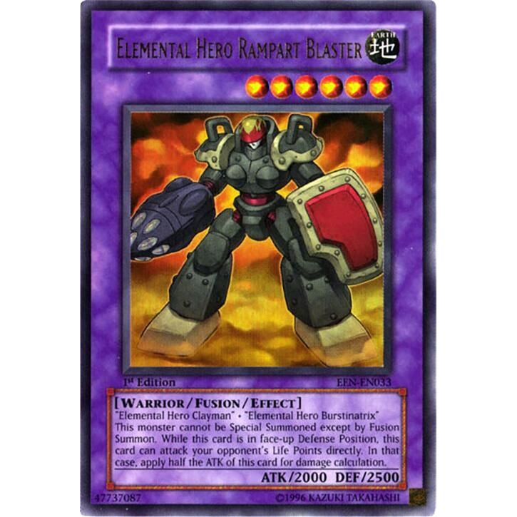 Image for Elemental HERO Rampart Blaster (EEN-EN033) (EEN) - YuGiOh