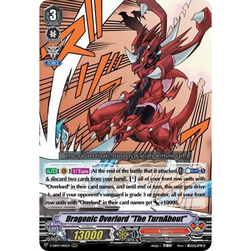 Image for Dragonic Overlord "The TurnAbout" (V-SS09/045EN) (V-SS09) - Cardfight Vanguard