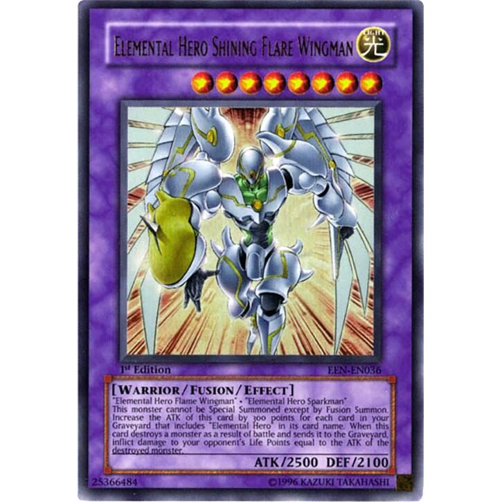 Image for Elemental HERO Shining Flare Wingman (EEN-EN036) (EEN) - YuGiOh