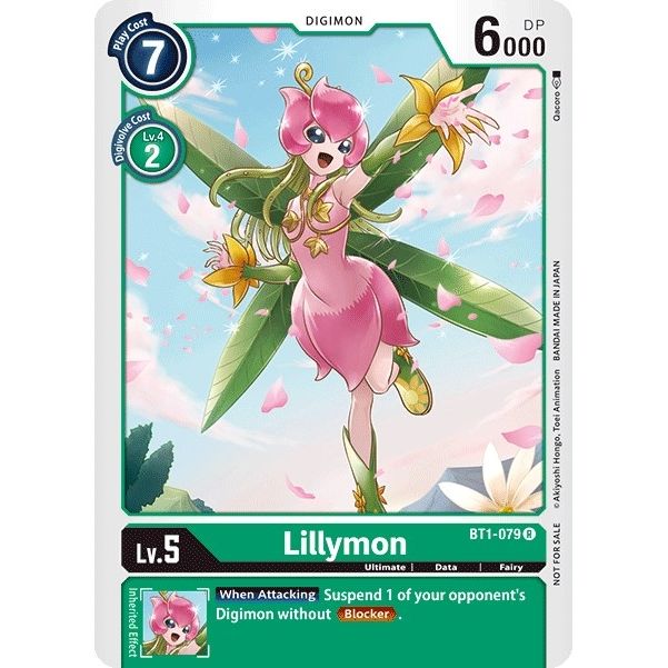 Image for Lillymon - BT1-079 (Tamer Party Vol. 2 Promo) (BT1-079 R) (BT01-03A) - Digimon Card Game