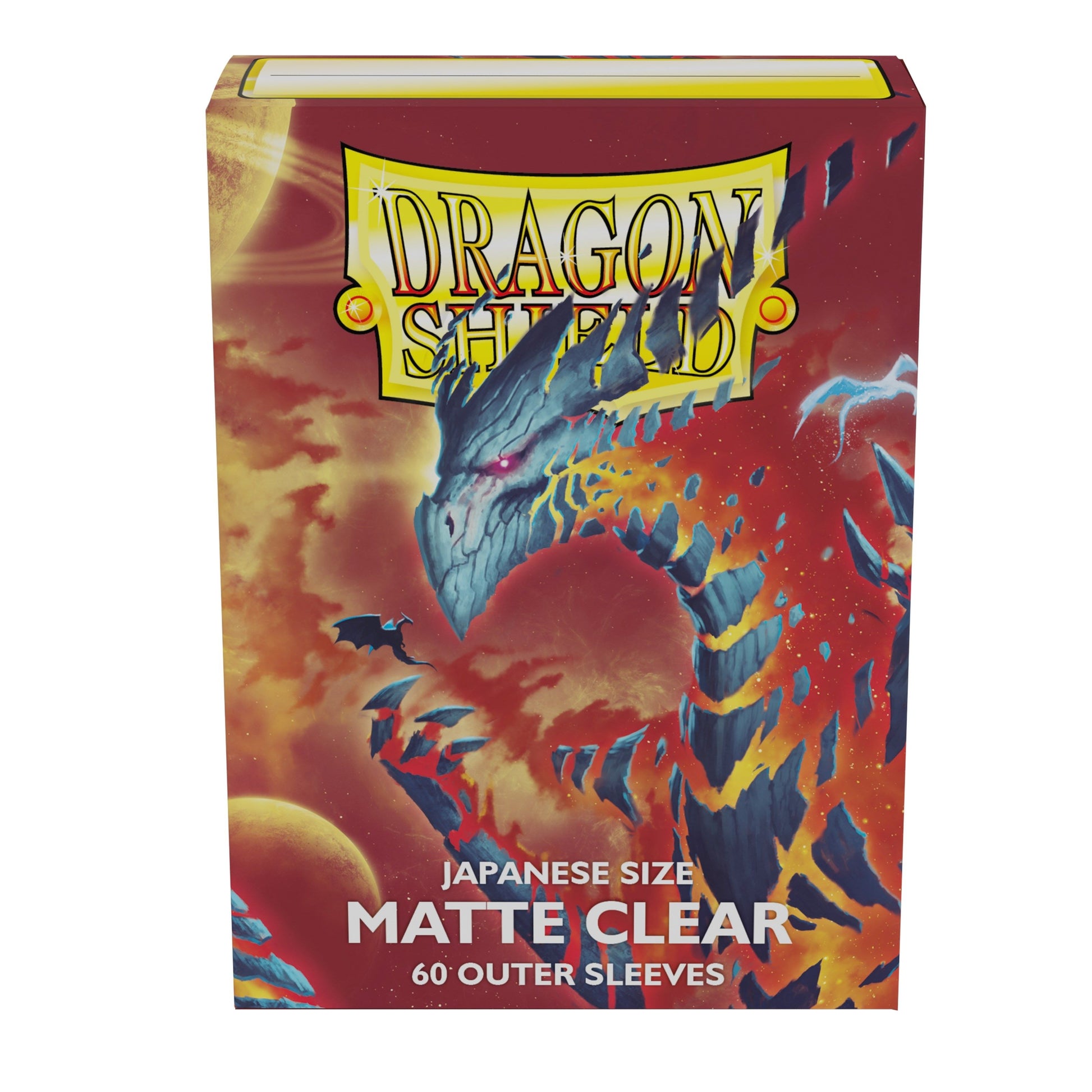 Image for Dragon Shield Japanese Size Matte Clear Outer Sleeves (60-Pack) - Card Sleeves