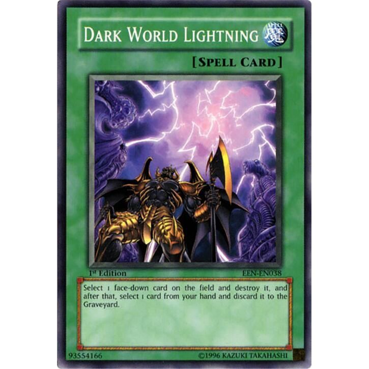 Image for Dark World Lightning (EEN-EN038) (EEN) - YuGiOh