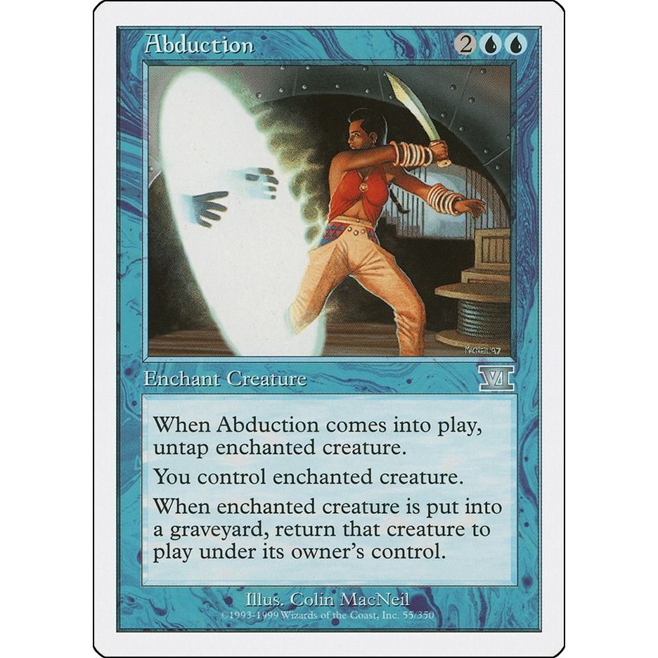 Image for Abduction (55) (6ED) - Magic: The Gathering