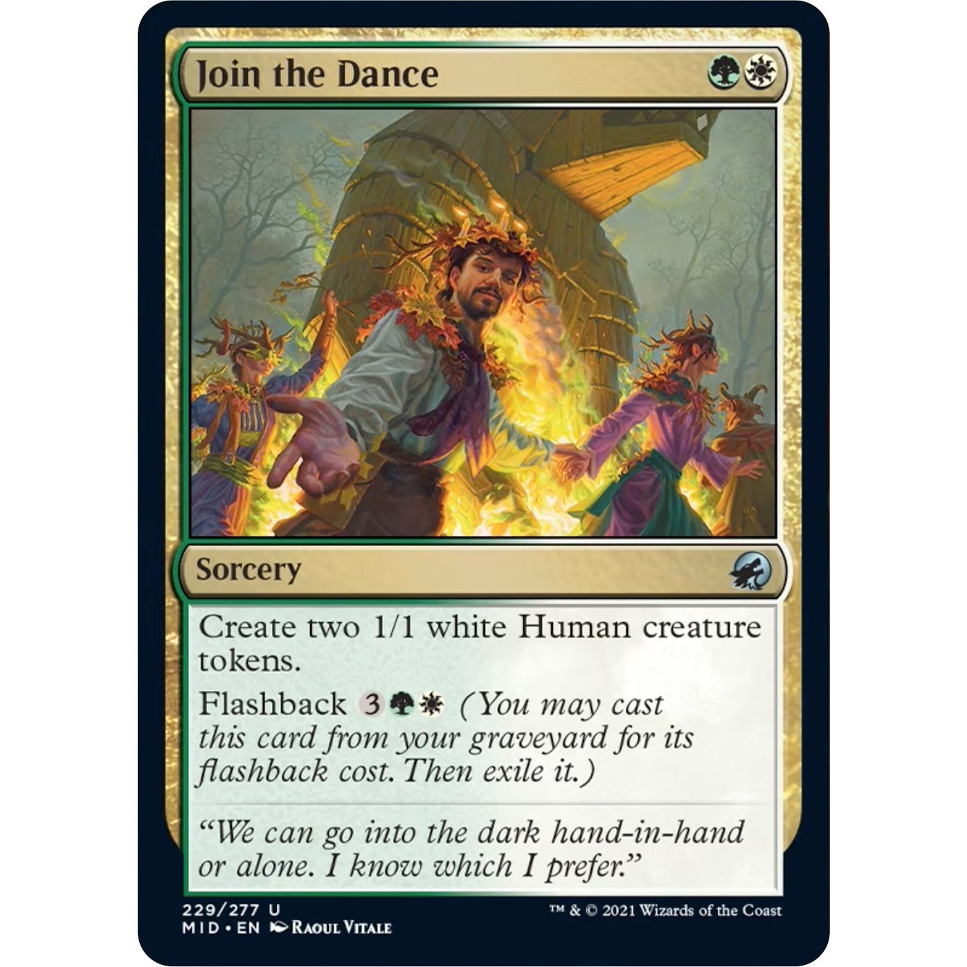 Image for Join the Dance (229) (MID) - Magic: The Gathering