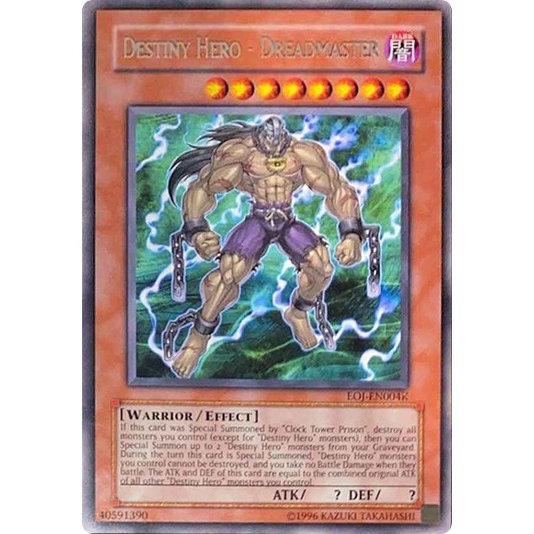 Image for Destiny Hero - Dreadmaster (EOJ-EN004K) (EOJ-EN004K) (RR) - YuGiOh