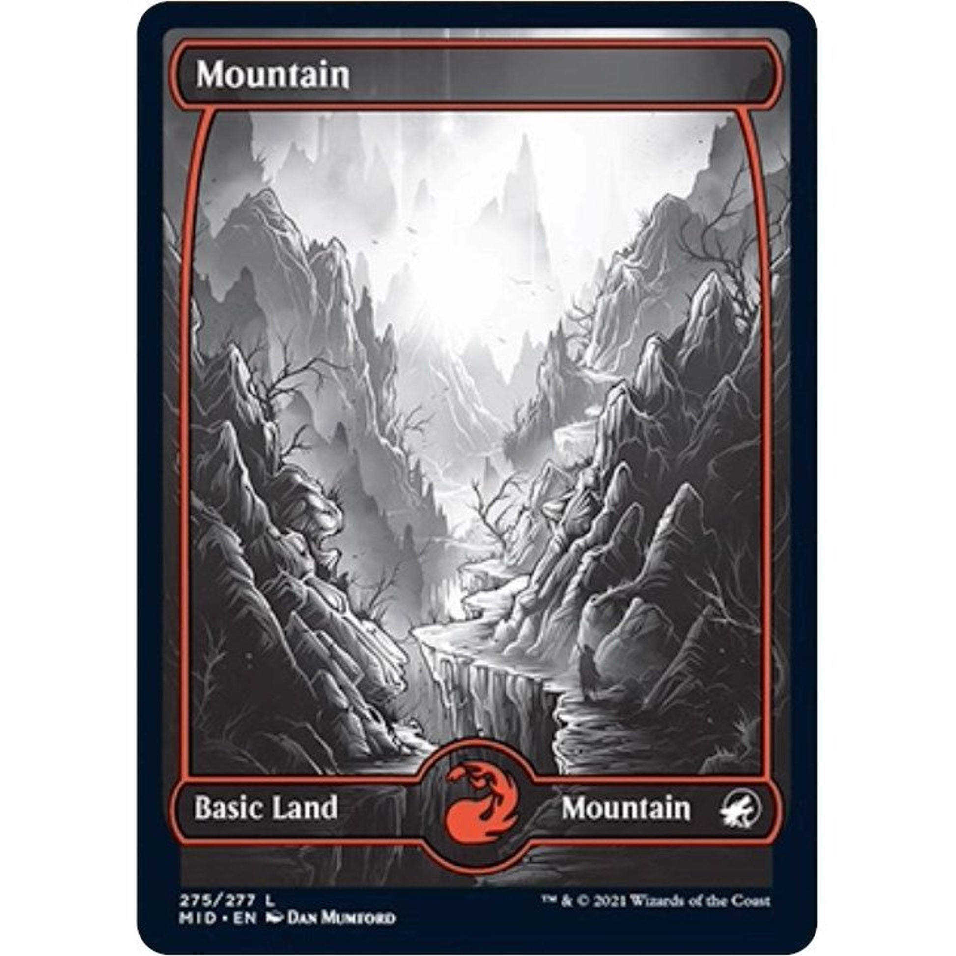 Image for Mountain (275) (275) (MID) - Magic: The Gathering
