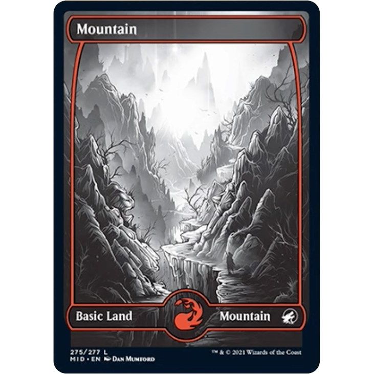 Image for Mountain (275) (275) (MID) - Magic: The Gathering