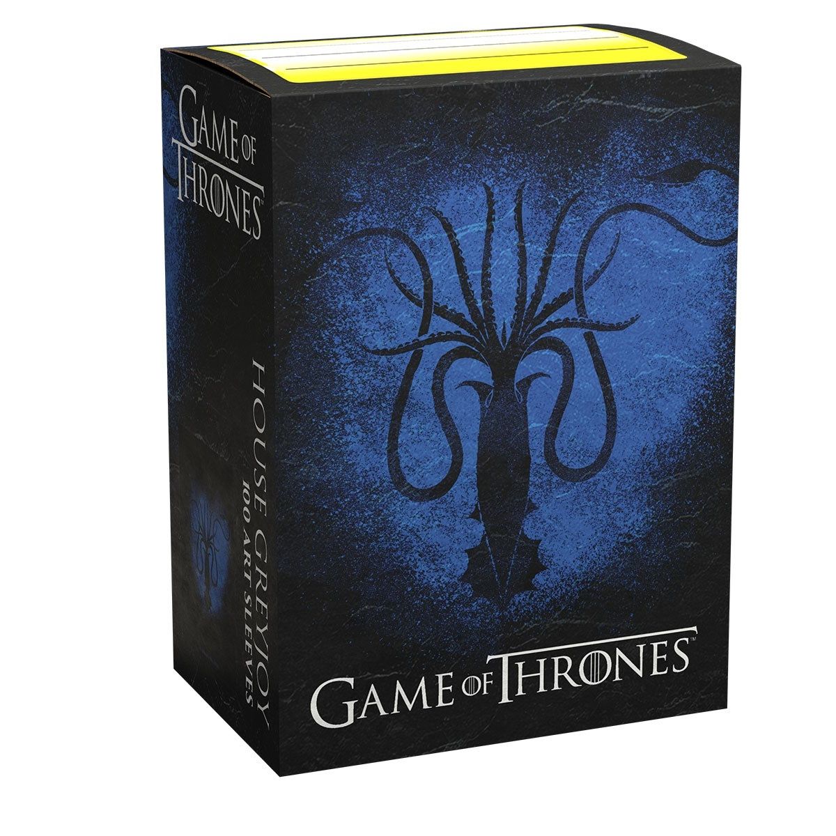 Image for Dragon Shield Game of Thrones Brushed Art Sleeves: House Greyjoy - Card Sleeves