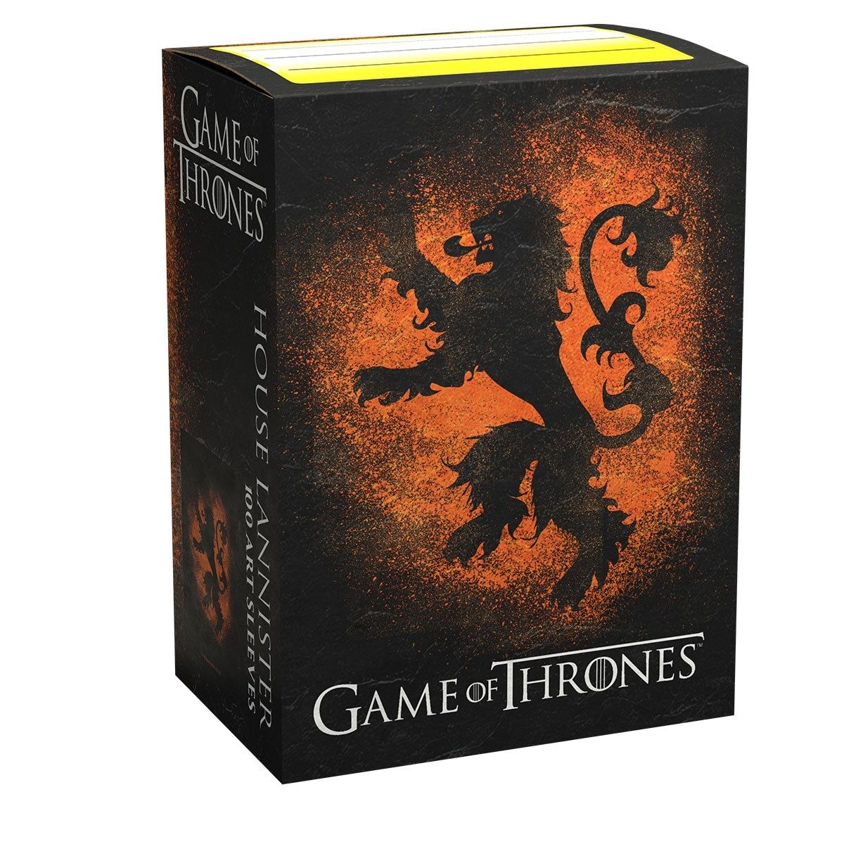 Image for Dragon Shield Game of Thrones Brushed Art Sleeves: House Lannister - Card Sleeves
