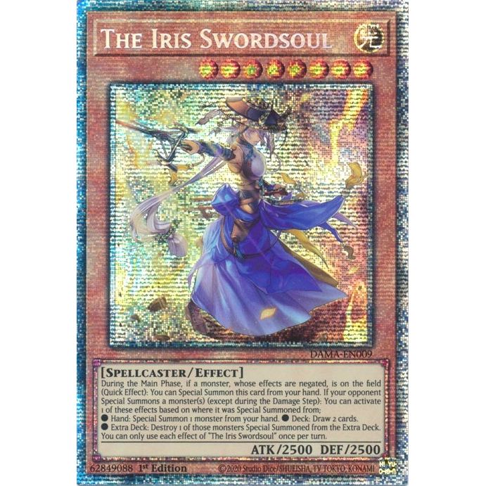 Image for The Iris Swordsoul (Starlight Rare) (DAMA-EN009) (DAMA) - YuGiOh