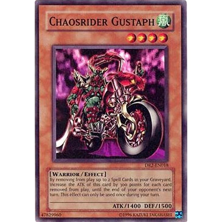 Image for Chaosrider Gustaph (DR2-EN018) (DR2) - YuGiOh