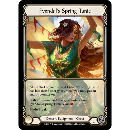 Image for Fyendal's Spring Tunic (Rainbow) - FAB002 (FAB002) (PR) - Flesh and Blood TCG