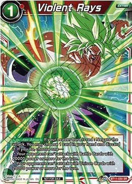 Image for Violent Rays (BT11-030) (TPR) - Dragon Ball Super: Masters