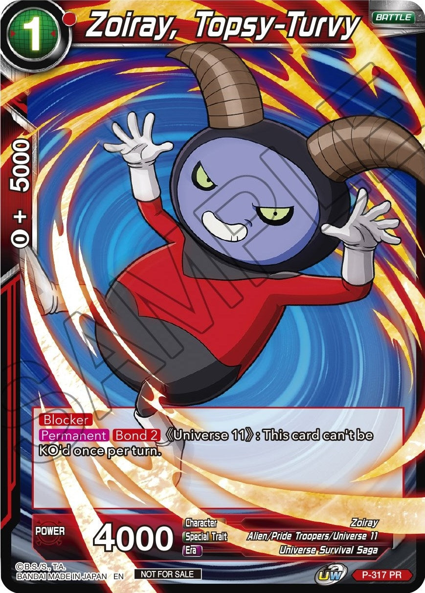 Image for Zoiray, Topsy-Turvy (P-317) (TPR) - Dragon Ball Super: Masters