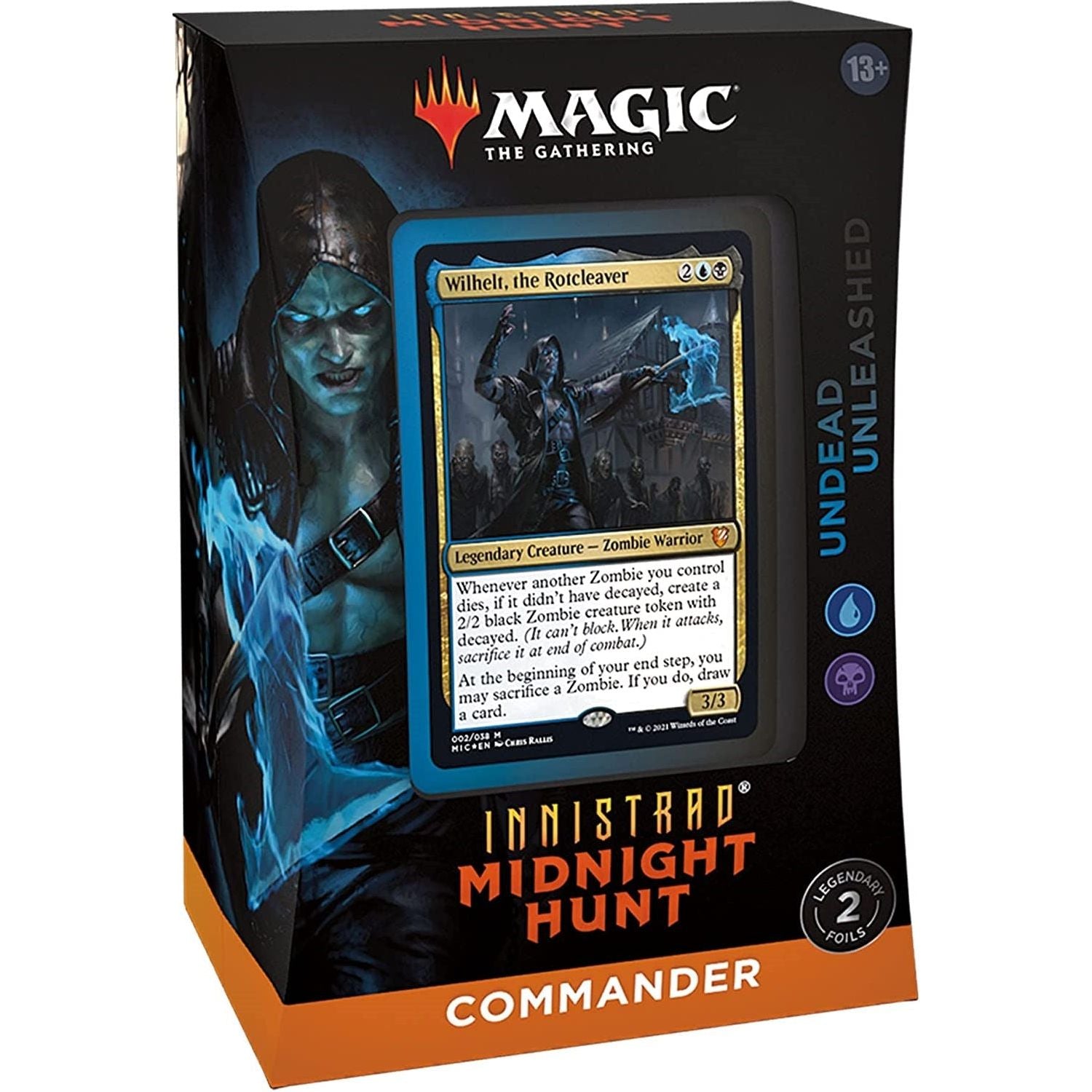 Image for Innistrad: Midnight Hunt Commander Deck - Undead Unleashed - Magic: The Gathering